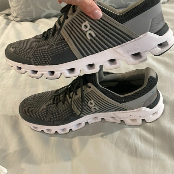 On Cloud Cloudswift Running Textile Sneakers Shoe Gray Men 10.5 or women 12 - Picture 3 of 6
